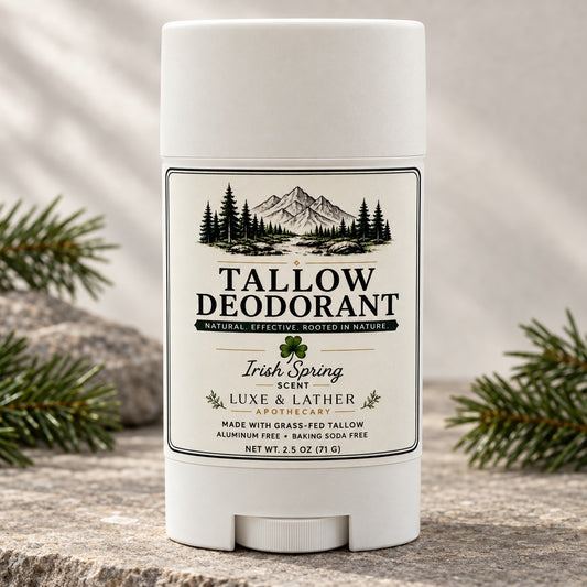 Tallow Deodorant – Irish Spring – 2.5 oz.